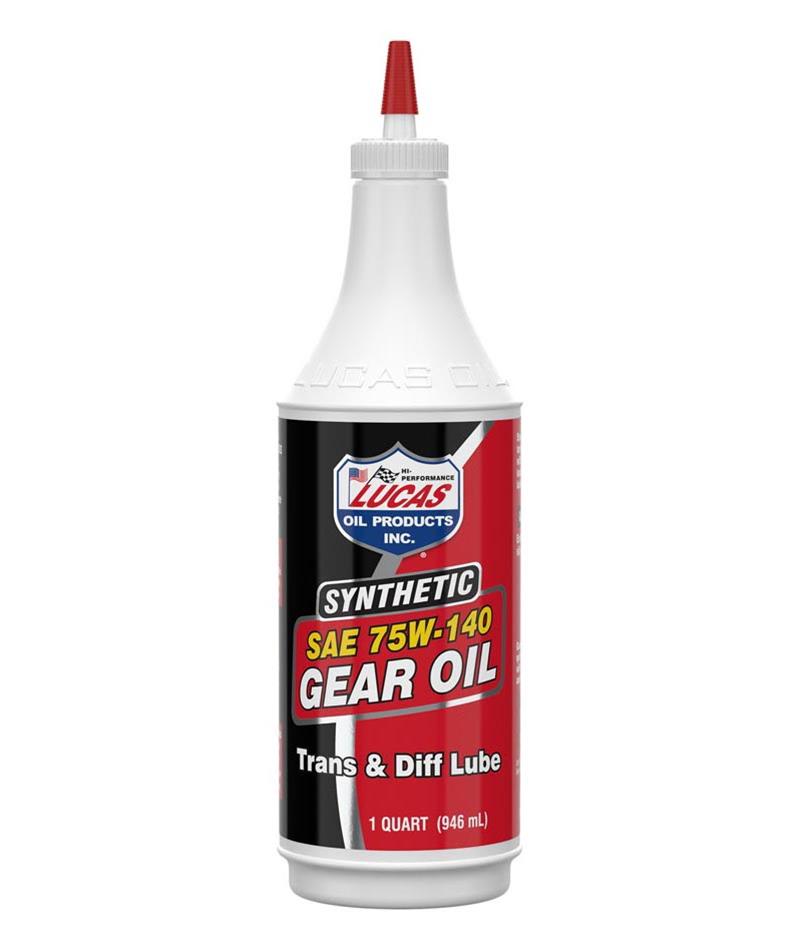 luc-10121 Lucas Sae 75W-140 Synthetic Gear Oil 1qtr - Afbeelding 1